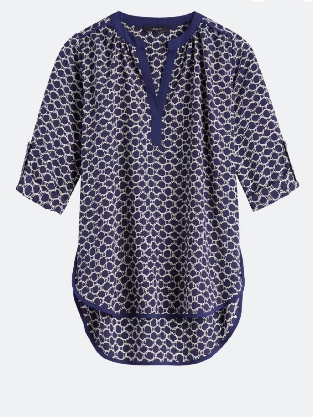 Split Neck Blouse
